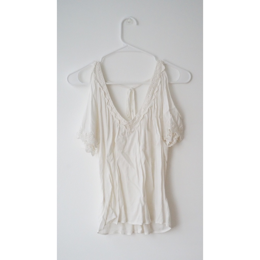 Cold shoulder blouse